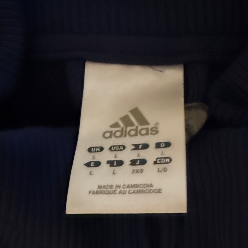 Vintage New York Red Bulls Adidas MLS Anthem Track Jacket - Size Large - Picture 3 of 3